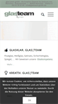 Mobile Screenshot of glasteam-gmbh.de
